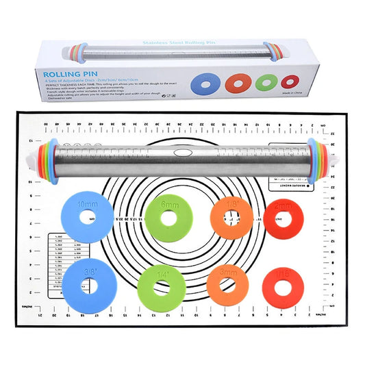 Rodillo "Level-Up": Ajuste de Milímetros para Masas 🥖📏