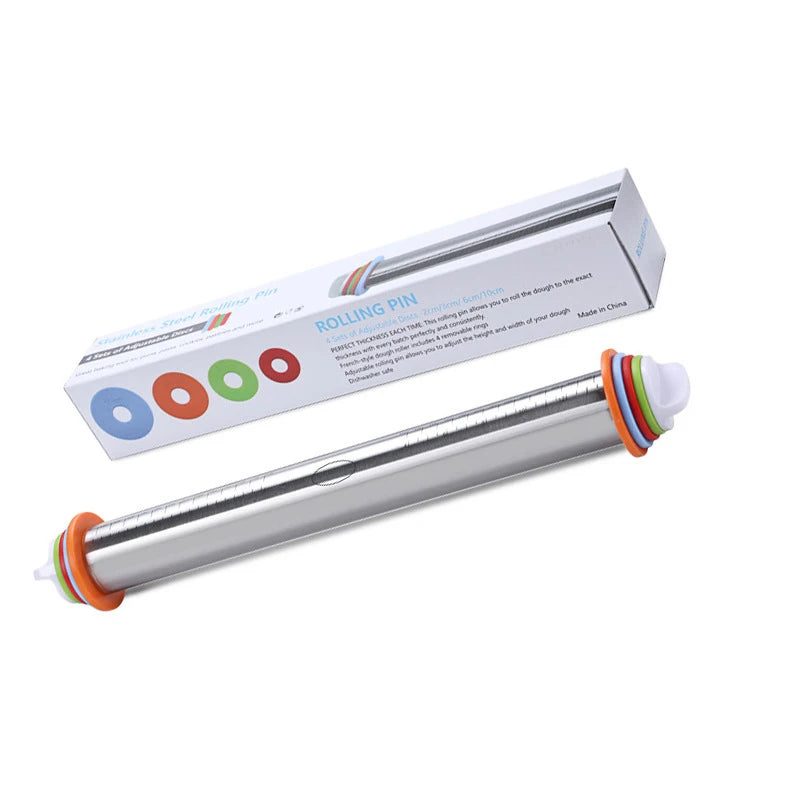 Rodillo "Level-Up": Ajuste de Milímetros para Masas 🥖📏