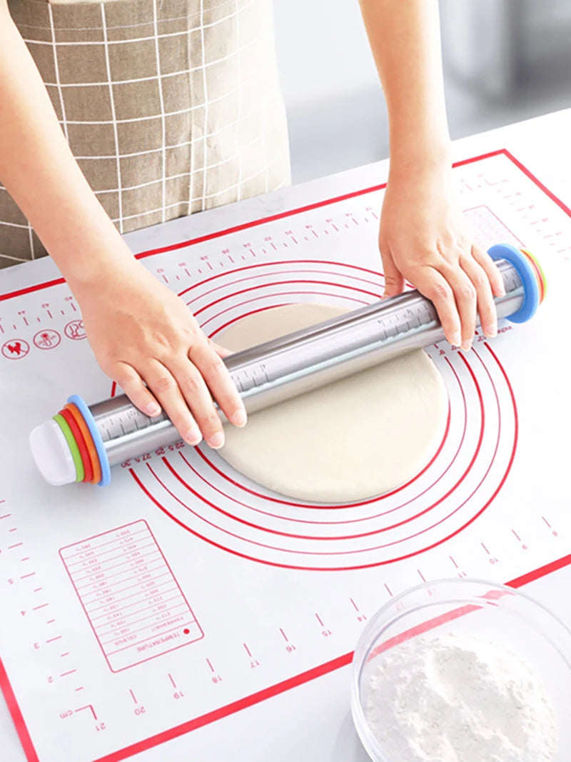 Rodillo "Level-Up": Ajuste de Milímetros para Masas 🥖📏