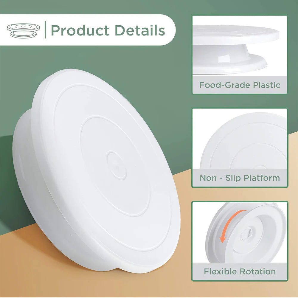 Plataforma Giratoria "Smooth Motion" 💃🍦