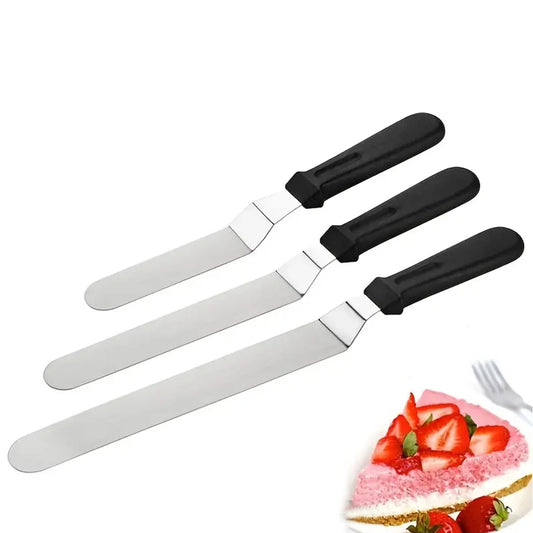 Serie "Precisión Inox": Espátulas para Alisados Delicados 🍰🔪