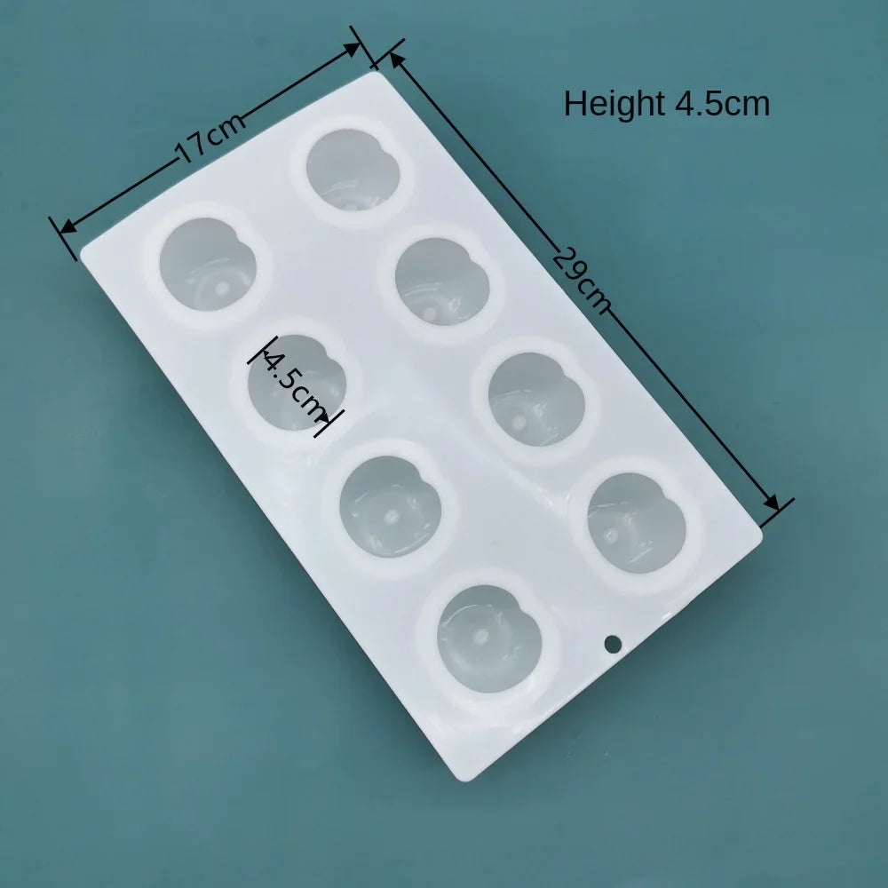 Fruits 3D: Molde de Silicona para Postres de Autor 🍋🍮