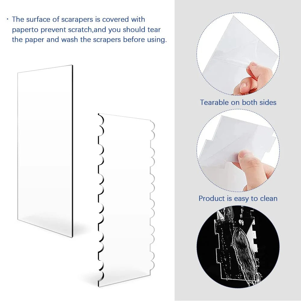 Guía de Bordes "Crystal Clear": Acabados de Espejo 🪞🎂